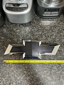 Chevy Black Bow Tie Emblem