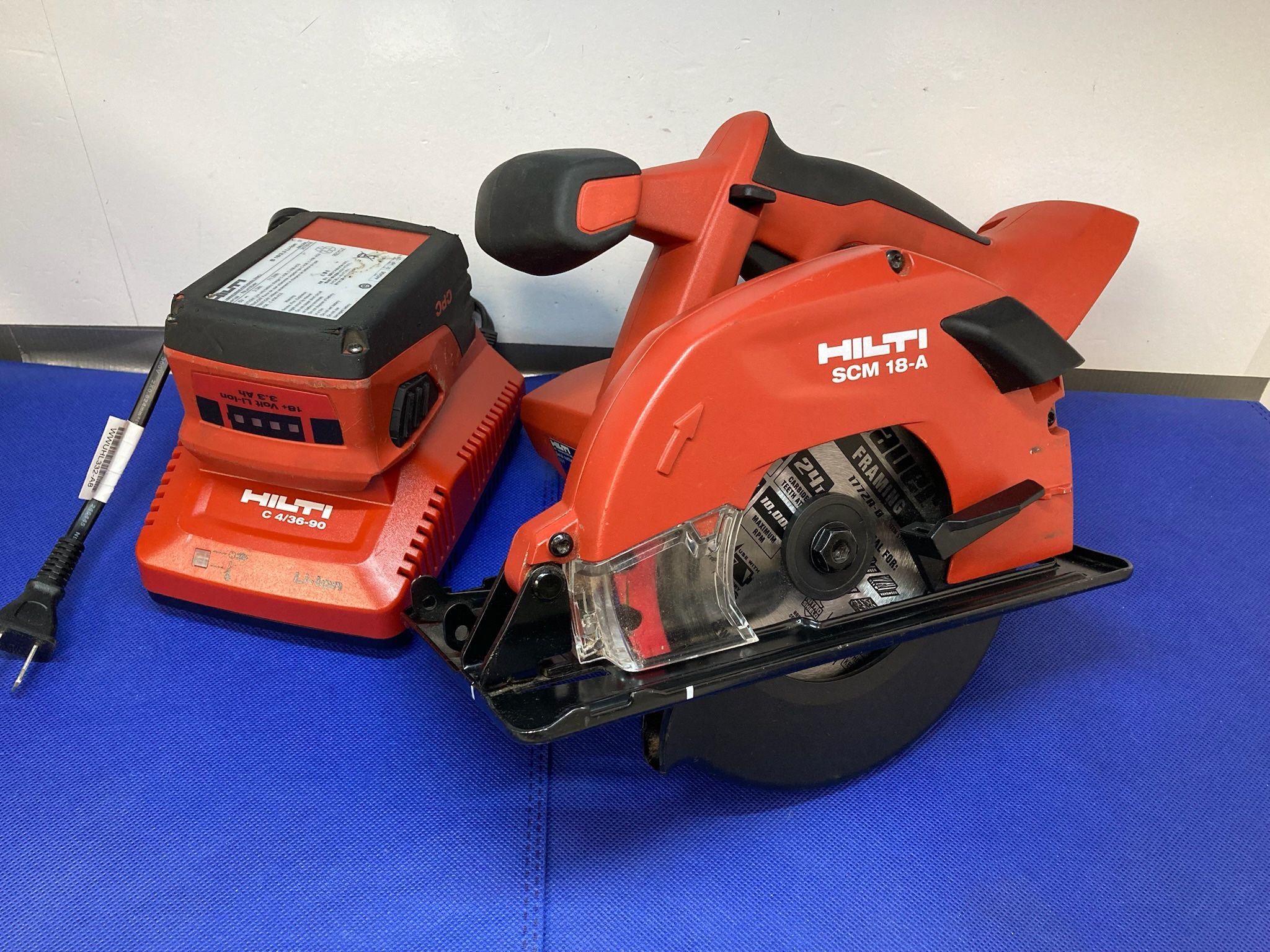 Hilti SCM 18-A CPC Metal Cutting Circular Saw w/ Battery & Charger