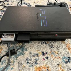 Used PS2 With 2 Controllers And Games