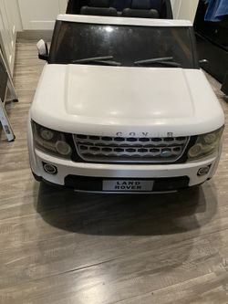 Carrito Land Rover De   Batería Recargable 