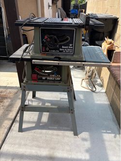 2 for $100.    10 inch delta, tablesaw