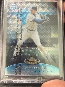 🔥 Ken Griffey Jr. 1999 Topps Finest Refractor /1500 – PEEL STILL ON 🔥
