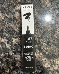 NEW NYX PROFESSIONAL THATS THE POINT BLACK ARTISTRY EYELINER $5!