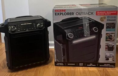 ION EXPLORER OUTBACK SPEAKER Bluetooth/Waterproof Speaker System
