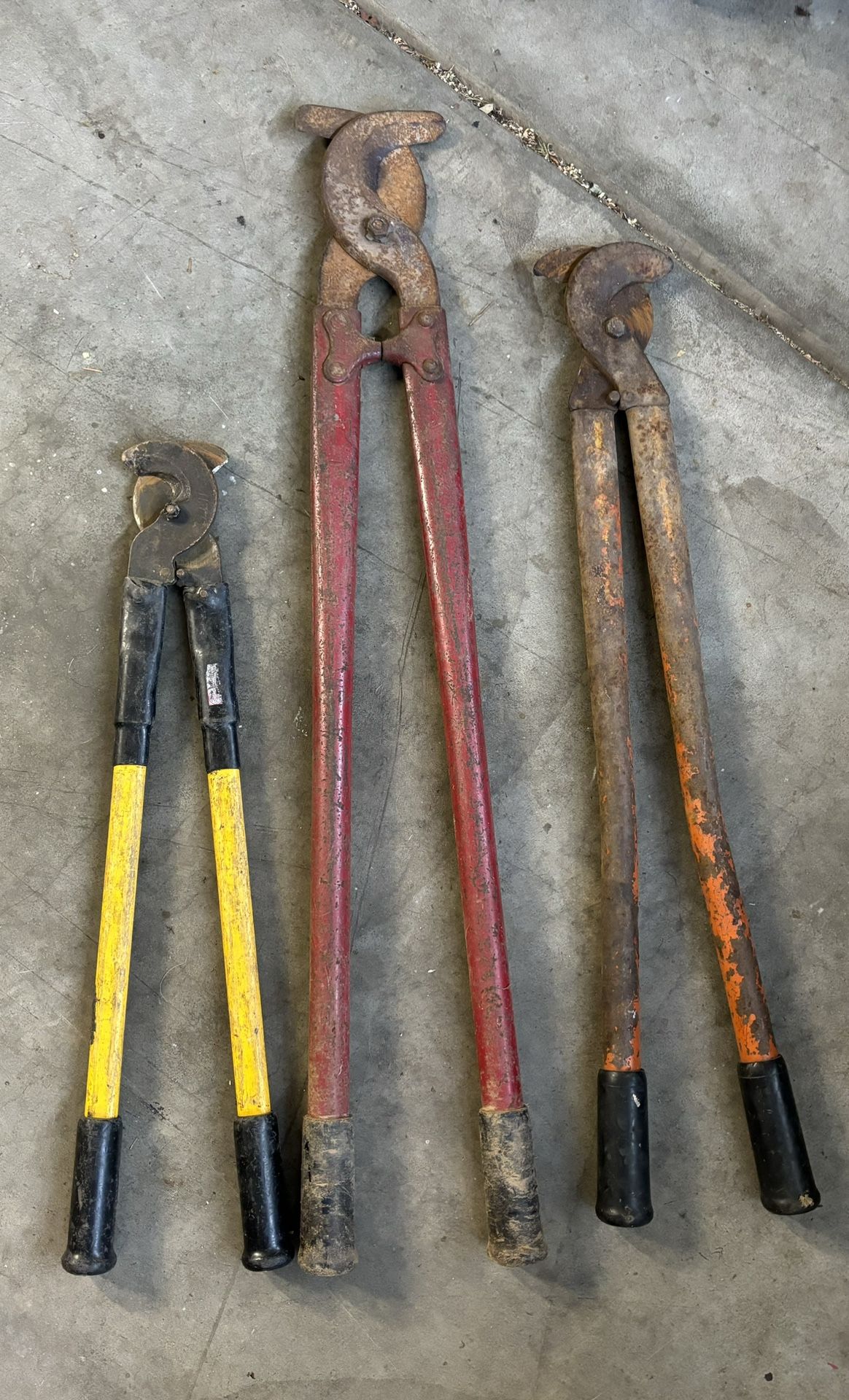 Vintage Power & Communication Wire Cutters 