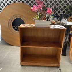 Solid Wood Small Book Shelf Just Refurbished 
