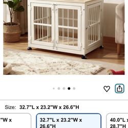 Indoor dog crate Kennel 