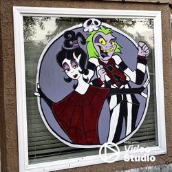 Halloween Window paint 