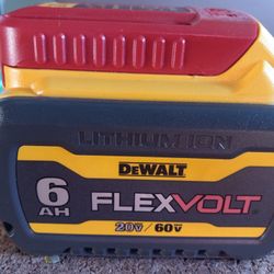$100 No Less Brand New Dewalt DCB 606 Flexvolt Battery Operates 20 And 60 Volt Tools