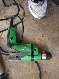 Hitachi electril drill
