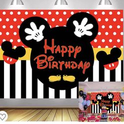 Mickey Birthday Banner