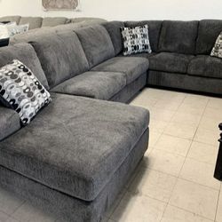 Living Room New Couch With Deep Chaise!