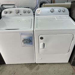 WASHER & GAS DRYER WHIRLPOOL 
