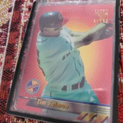 Los Angeles Angels Tim Salmon 1994 Topps Stadium Club Members Only Finest 1995 Topps Stadium Club Members Only Super Skills Baseball Cards 