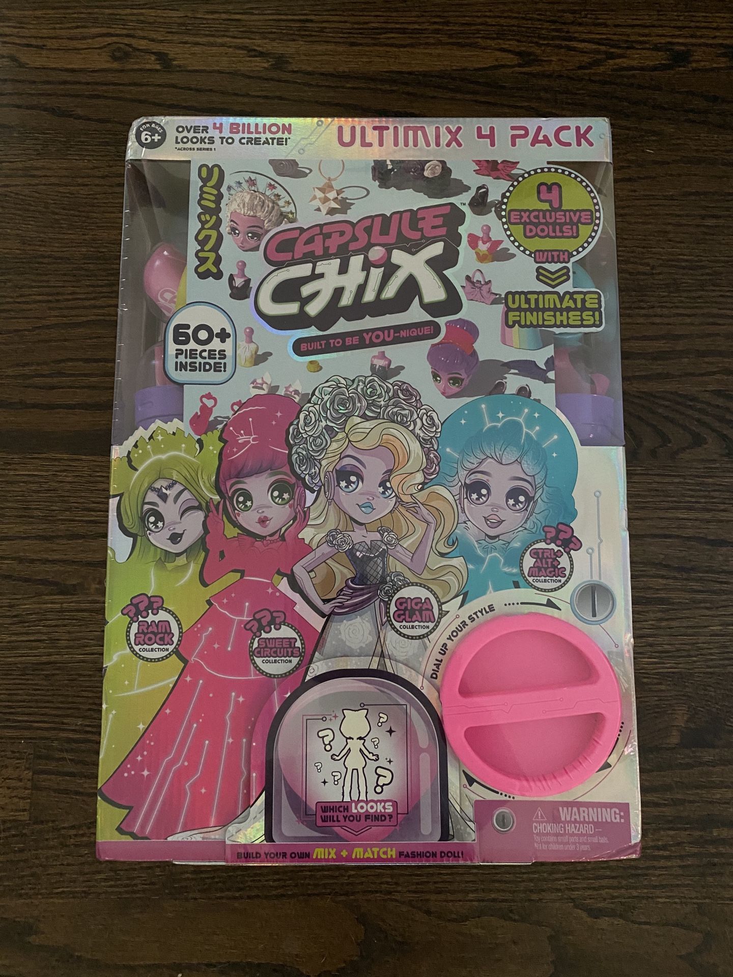 Capsule Chix Ultimaix 4 Pack Exclusive Dolls