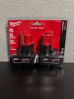 Milwaukee M12 XC 3.0 Batteries 2pk