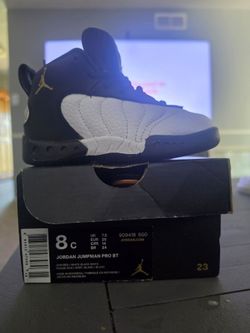 Jordans,jumpman, pro bt,kids,8c