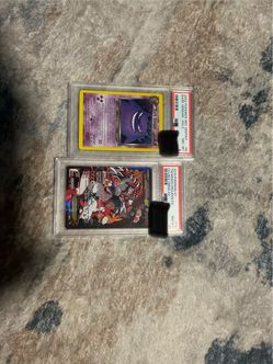 Pokémon: Dark Gengar PSA 8 & Groudon Ex PSA 8