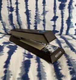 Vintage Stapler Bostitch Model B III 3 Made in USA Brown Office Working Staples