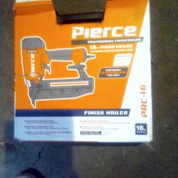 New In Box pierce 16GA Finish Nailer