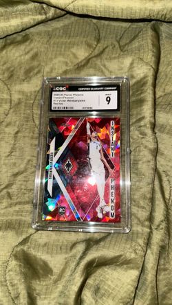 2023 phoenix victor wembanyama instant phenom red  ice cgc 9