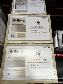 New vanity light three available