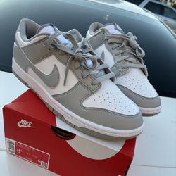 Nike Dunk Low “White/Smoke Grey”
