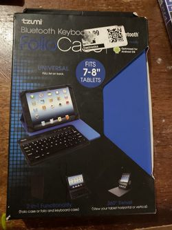 Brandnew bluetooth keyboard case fits 7-8” tablet