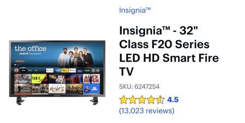 Insignia 32” Tv