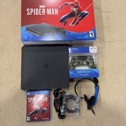 Ps4 One Terabytes Spider Man Bundle 
