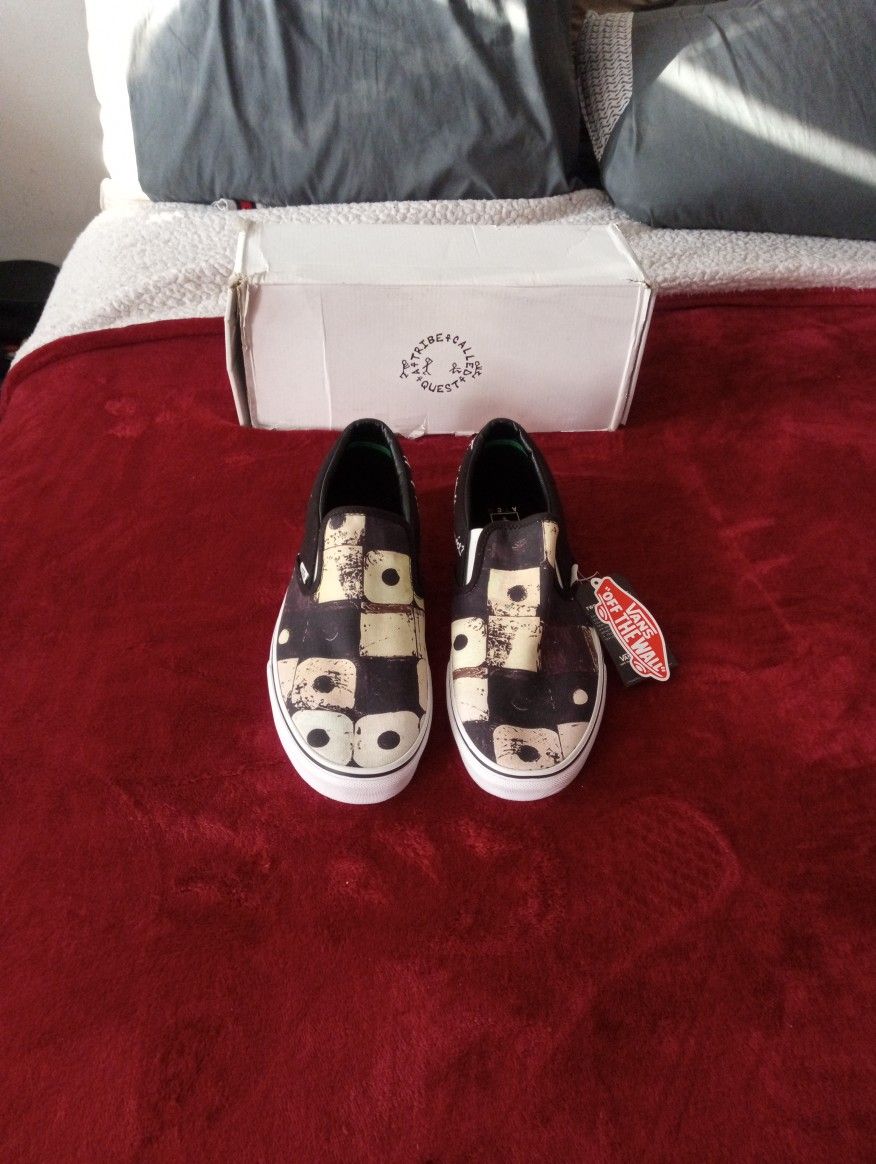 Vans Classic Slip On "A Tribe Called Quest" Size 13 Brand New