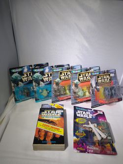 7 Star Wars Action Figures Collectables