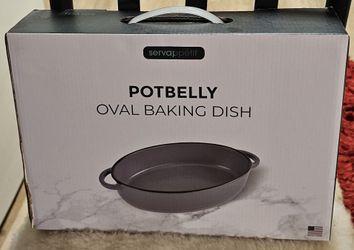 Servappétite Potbelly Oval Baking Dish