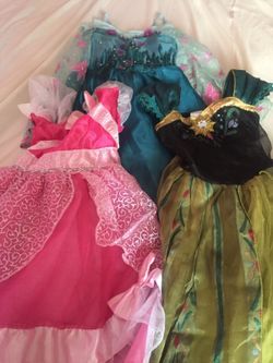 Princess costumes for Halloween