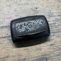 Vintage metal Tobacco box from Italy 