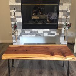 Live Edge Redwood Coffee Table