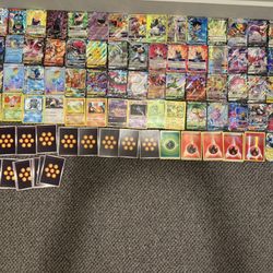 80 rare Pokémon cards