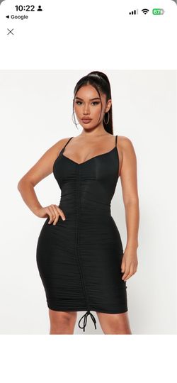 Ruched mini dress ! Size Small has stretch
