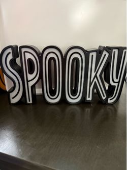 Spooky Sign