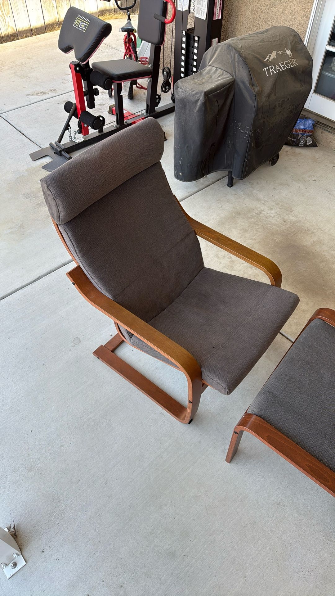 Chair and Ottoman