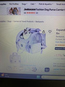 Pet Carrier Backpack