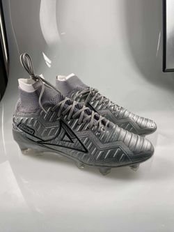 Zapatos pirma de botita color plata