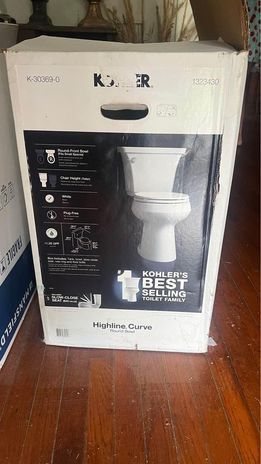 Brand New Unopened Kohler Toilet