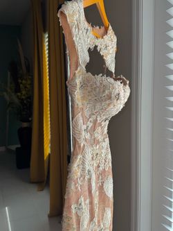 Elegant Rose Gold Dress- Size 4