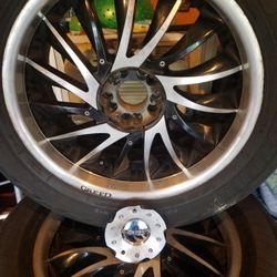 Greed brand used rims and tires