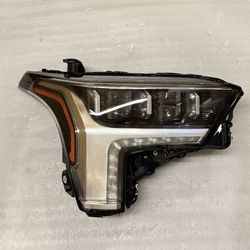 RH LED Headlight Toyota Tundra 2022-2025 Headlamp Assembly w/o Auto Leveling Right Side