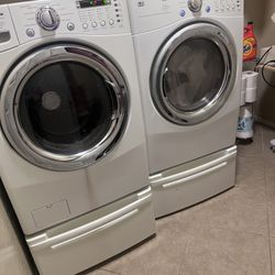 Washer Dryer  washer makes a  whistle noise when drying but both work fine 
