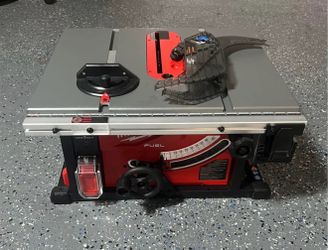 Milwaukee table saw tool only