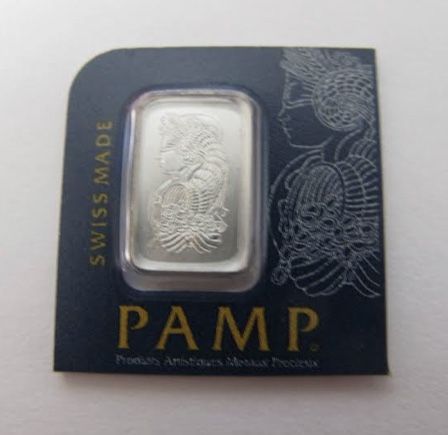 PAMP 1 Gram Platinum Bar