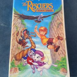 Black Diamond RARE The Rescuers VHS Tape 